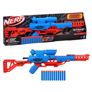 Alpha Strike Wolf LR-1 Blaster with Targeting Scope - Nerf | Hasbro