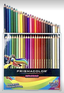 Prismacolor Scholar Colored Pencil Set, 24 Pack (24 Pencils)