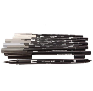 Tombow Grayscale Palette Set of 10