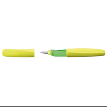 Load image into Gallery viewer, Pelikan Twist Fountain Pen P457/B Neon Yellow + 2 Ink Cartridges
