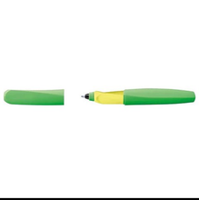 Load image into Gallery viewer, Pelikan Twist Fountain Pen P457/B Neon Green +2 Ink Cartridges
