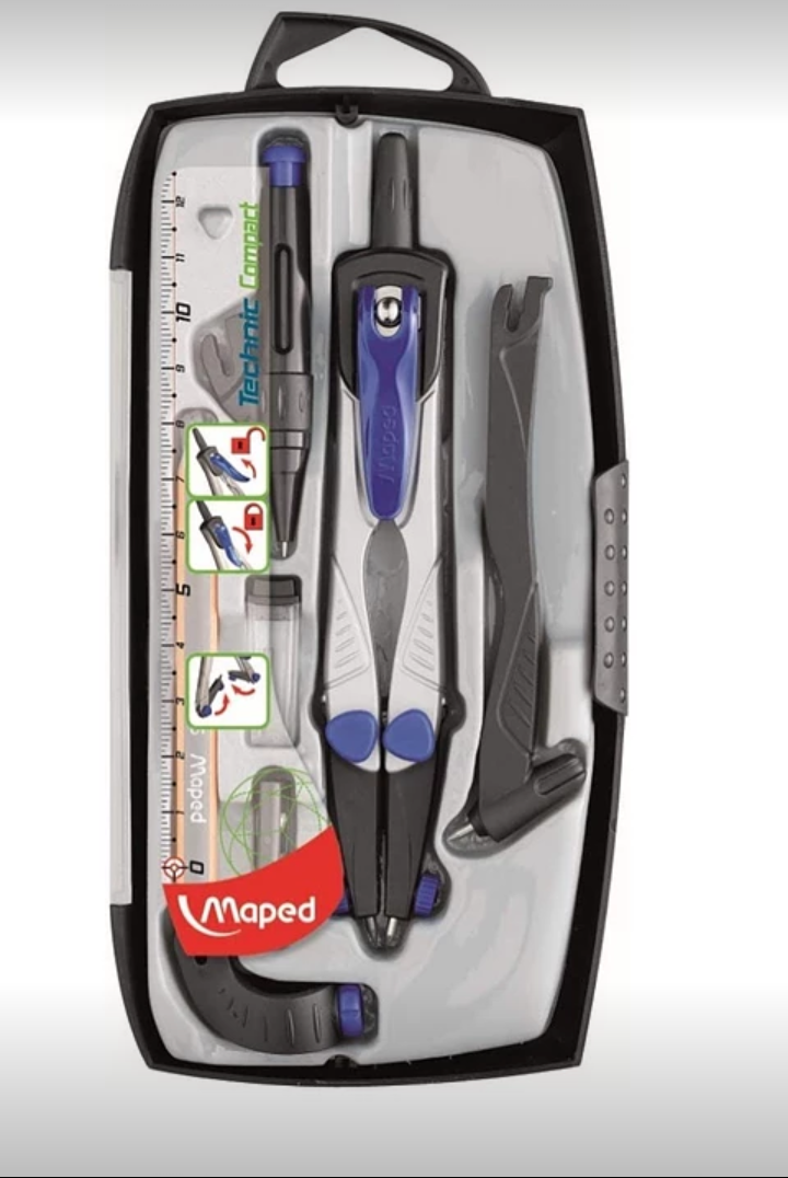 Maped Technic Compass Instrument Set