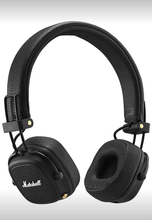 Load image into Gallery viewer, Marshall Major III Bluetooth Wireless On-Ear Headphones (Black)
