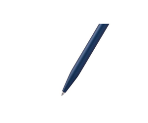 Cross At0622-121 Click Ballpoint Pen – Midnight Blue With Chrome Trims