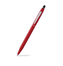 Load image into Gallery viewer, Cross At0622-119 Click Ballpoint Pen – Crimson Red With Chrome Trims
