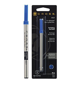 Cross 8521 Rollerball Slim Medium Gel Ink Refill Pack Of 1 – Blue