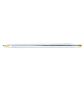 Cross 3302 Classic Century Medalist Ballpoint Pen – Chrome With Gold Trims