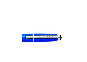 Cross At0555-3 Edge Rollerball Pen – Blue With Chrome Trims