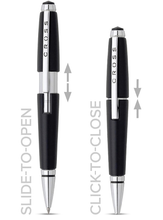 Load image into Gallery viewer, Cross Edge Roller Ball Pen, Jet Black
