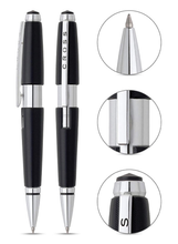 Load image into Gallery viewer, Cross Edge Roller Ball Pen, Jet Black
