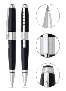 Cross Edge Roller Ball Pen, Jet Black