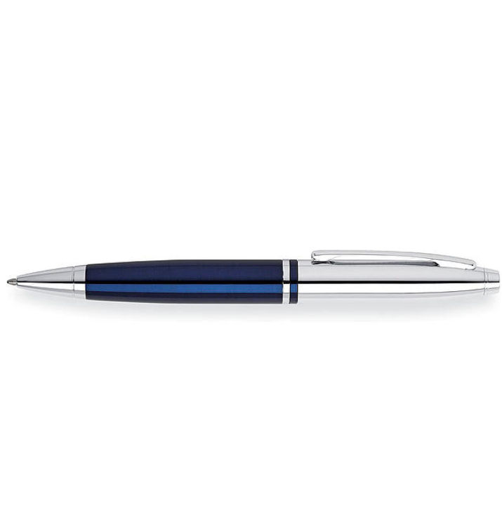 Cross Calais Chrome Ball Pen, Blue