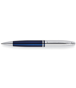 Cross Calais Chrome Ball Pen, Blue