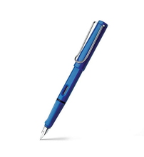 Load image into Gallery viewer, Lamy- Blue Safari Fountain Pen
