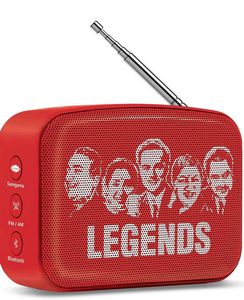 Saregama Carvaan Mini 2.0- Music Player with Bluetooth/FM/AM/AUX (Sunset Red)