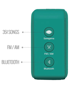 Saregama Carvaan Mini 2.0- Music Player with Bluetooth/FM/AM/AUX