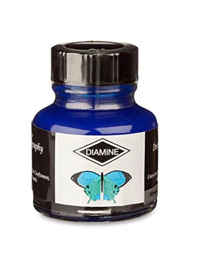 DIAMINE CALLIGRAPHY INK, ULTRA MARINE 30 ML