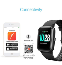 Load image into Gallery viewer, Portronics YOGG Kronos-a Smart Watch Fitness Tracker, Touch Color Screen, Heart
