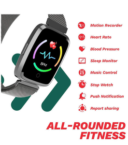 CORSECA Fittex Health and Fitness Smart Watch with Multi Functional Touchscreen