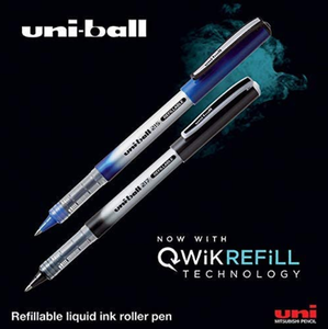 Uni-ball 217 Refillable 0 .7 fine (Black body,Black ink)