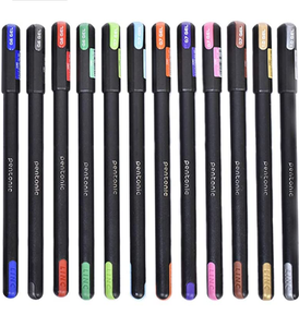 Linc Pentonic Multicoloure Gel Pen (0.6mm,1.0mm) Pack of 12