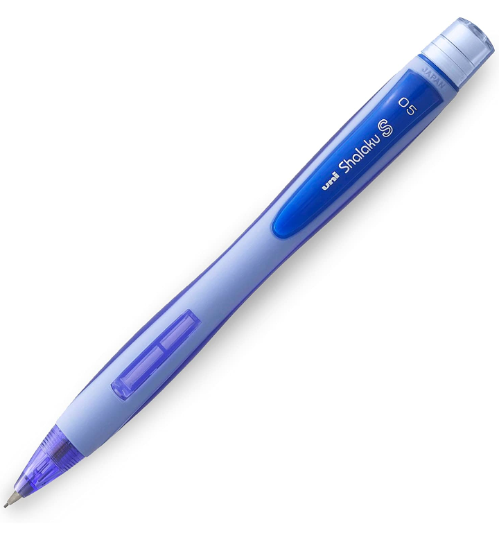 Uni Shalaku 0.5mm Mechanical Pencil Blue