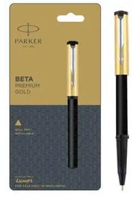 Parker Beta Premium Gold Ball Pen (Gold Finsh Cap)