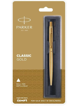 Load image into Gallery viewer, Parker Classic Gold Ball Pen Refillable
