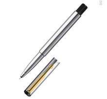 Load image into Gallery viewer, Parker Vector Stainless Steel Set Of 2 pen (Roller Ball Pen, Ball Pen)
