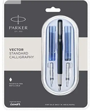 Load image into Gallery viewer, Parker Vector Standard Calligraphy Pen Fountain Pen Refillable
