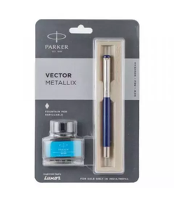 Parker Vector Metallix Fountain pen Refillable