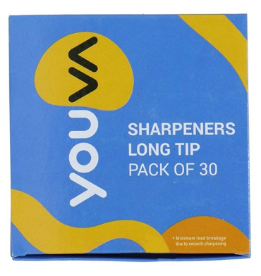 Youva Navneet Sharpeners Long Tip (Pack Of 30)