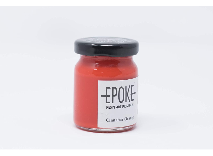 Cinnabar Orange Opaque Epoke Art Resin Art Pigment (75g)