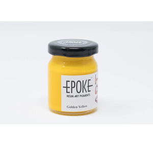 Golden Yellow Opaque Epoke Art Resin Art Pigment (75g)