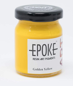 Golden Yellow Opaque Epoke Art Resin Art Pigment (75g)