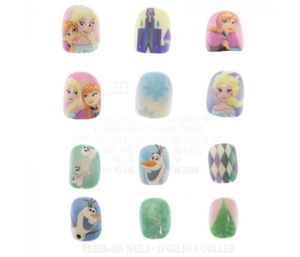 Disney Frozen Press On Nail