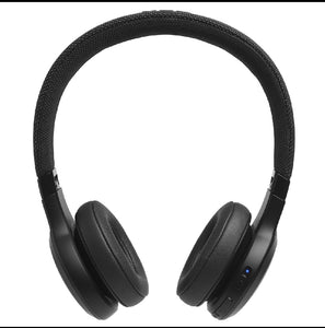 JBL Live 400BT Wireless On-Ear Voice Enabled Headphones with Alexa (Black) (K951864)