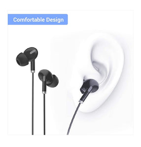 Portronics Conch Delta POR-1155 in-Ear Wired Earphone(Black)