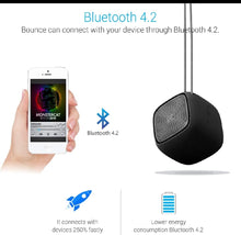 Load image into Gallery viewer, Portronics Bounce POR-939 Portable Wireless Bluetooth Speaker with FM &amp; USB Music (Black)
