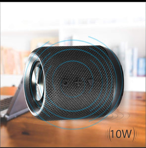 Portronics SoundDrum POR-871, 4.2 Bluetooth Stereo Speaker (Black)