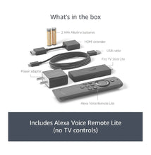 Load image into Gallery viewer, All-new Fire TV Stick Lite with Alexa Voice Remote Lite | Stream HD Quality Video | No power and volume buttons | 2020 release
Amazon&#39;s
