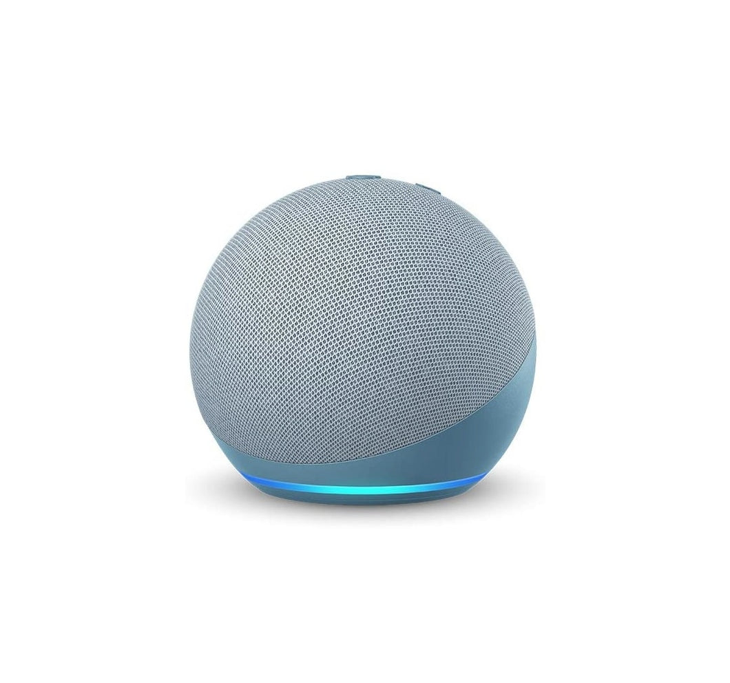 All-new Echo Dot (4th Gen) | Next generation smart speaker with improved bass and Alexa (Blue)