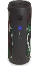 Load image into Gallery viewer, JBL Flip 4, Wireless Portable Bluetooth Speaker with Mic, JBL Signature Sound with Bass Radiator, Vibrant Colors with Rugged Fabric Design, JBL Connect+, IPX7 Waterproof &amp; AUX (Squad)
