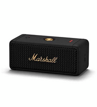 Load image into Gallery viewer, Marshall Emberton Portable Bluetooth Speaker - Black and Brass
