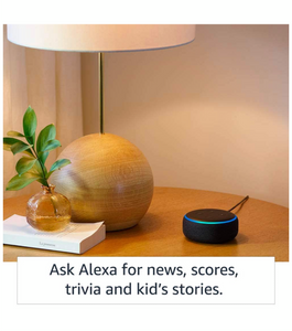 Echo Dot (3rd Gen) – New and improved smart speaker with Alexa (Purple)