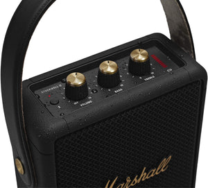 Marshall Stockwell II Portable Speaker-Black & Brass Edition