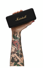 Load image into Gallery viewer, Marshall Emberton Portable Bluetooth Speaker - Black and Brass
