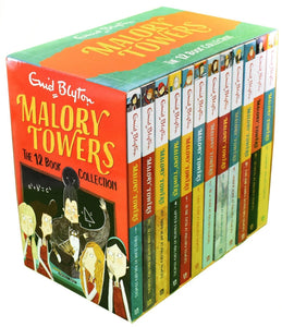 Malory Towers 12 Book Collection - Ages 9-14 - Paperback - Enid Blyton