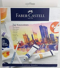 Load image into Gallery viewer, Faber Castell- 24 Pc Water Colours Tubes
