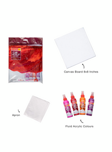 Camel Fluid Acrylic Kit - Sunset Series